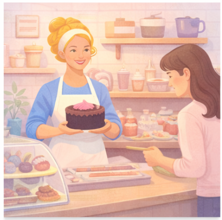 Clico Punto de Venta en Pastelería